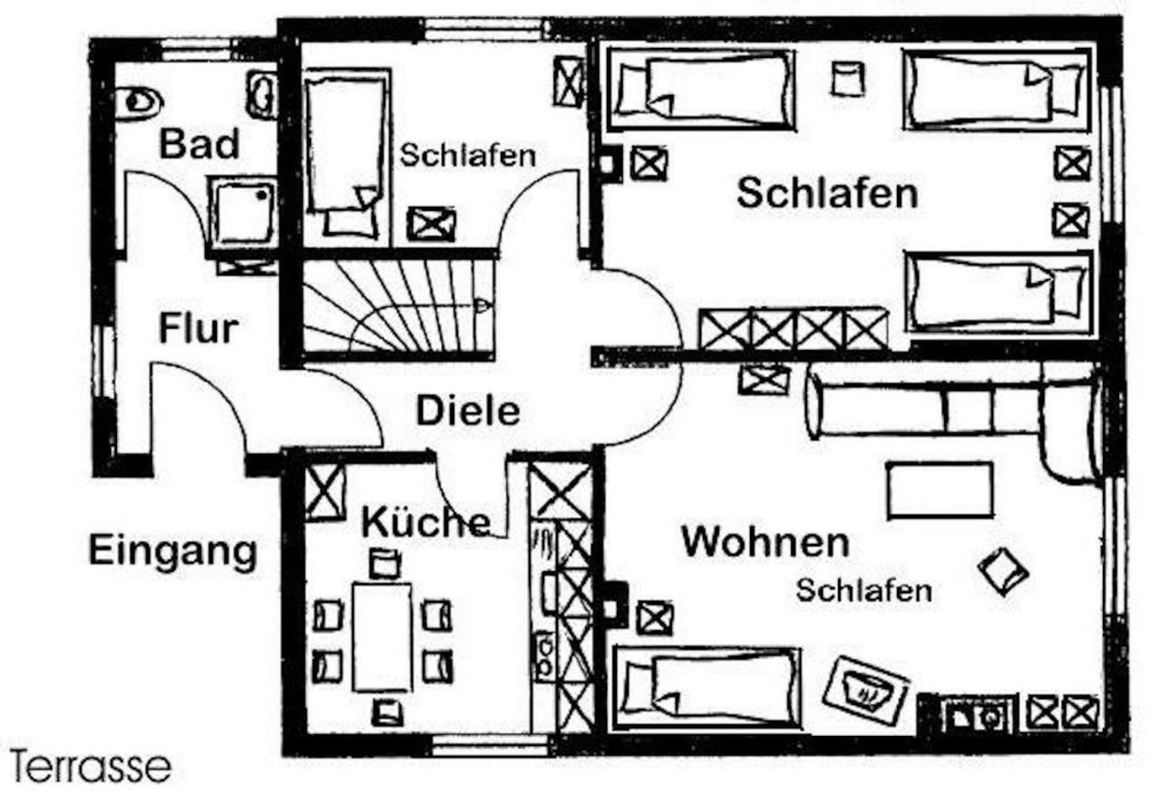 Ferienwohnung Wolff, Келькхайм Экстерьер фото
